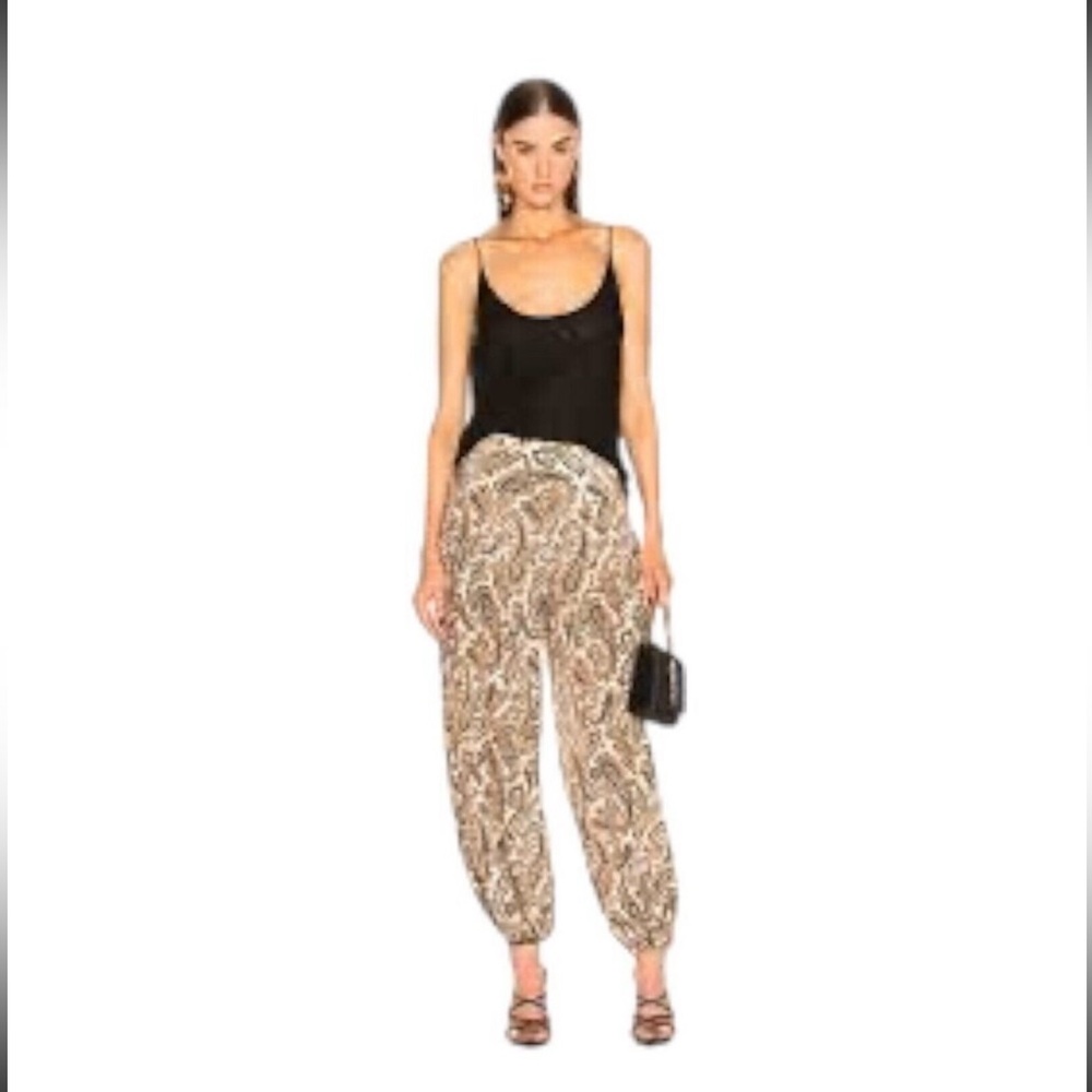 Walter Baker snake Print Pants